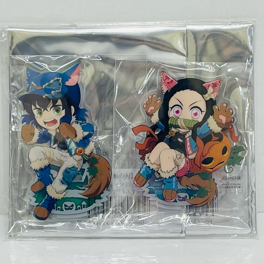 竈門禰豆子&嘴平伊之助「鬼滅の刃×ufotable Cafe×マチ★アソビCAFE×ufotable DINING 2025 アクリルスタンド」