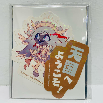 Emily "Hazbin Hotel x animatecafe Maid & Butler Cafe Lounge Trading Hologram Sticker"