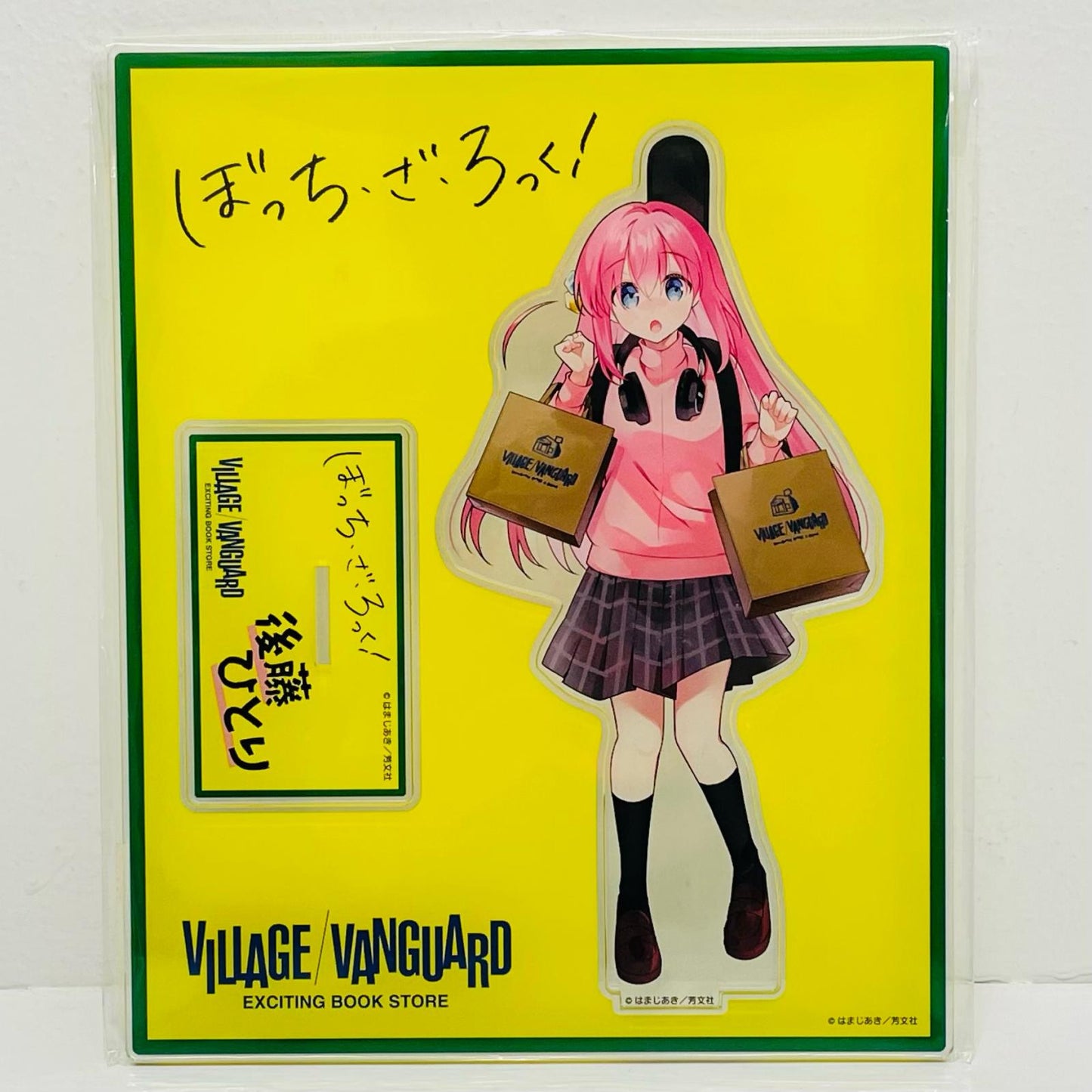 Hitori Goto Private Clothes ver. Character Stand "Bocchi the Rock! x Village Vanguard"