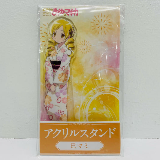 巴マミ アクリルスタンド 浴衣「魔法少女まどか☆マギカ×ローソン」