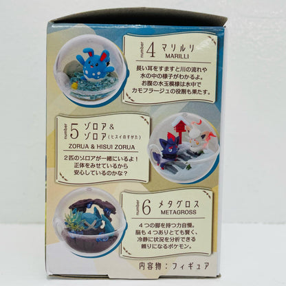 5. Zorua & Zorua (Hisuian Form) "Pokémon Terrarium Collection 14" [Figure]