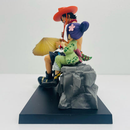 Prize A: Ace & Otama Emorial Vignette Figure "Wano Country Arc - Act 2 Ichiban Kuji One Piece" [Figure]