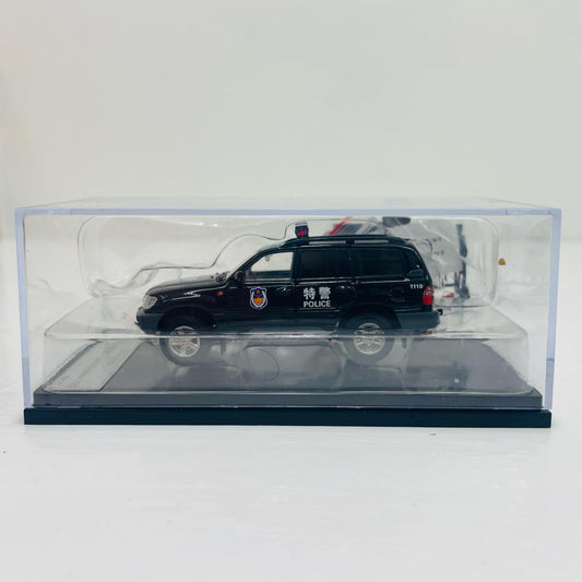 1/64 トヨタ ランドクルーザー 100 - LHD 中国 S.W.A.T.(ブラック)