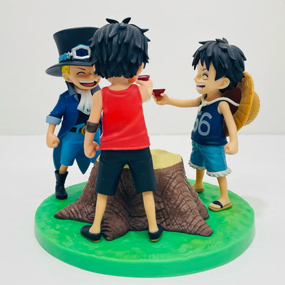 A Prize Revible Moment -Ace & Sabo & Luffy- "Dramatic Memories / Ichiban Kuji One Piece" [Figure]