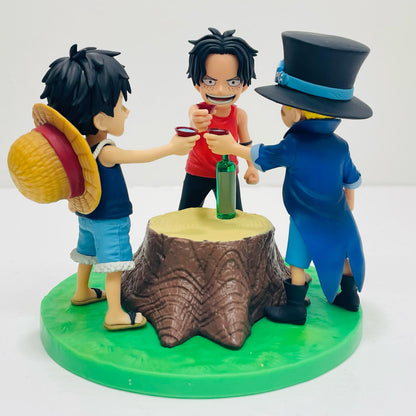 A Prize Revible Moment -Ace & Sabo & Luffy- "Dramatic Memories / Ichiban Kuji One Piece" [Figure]