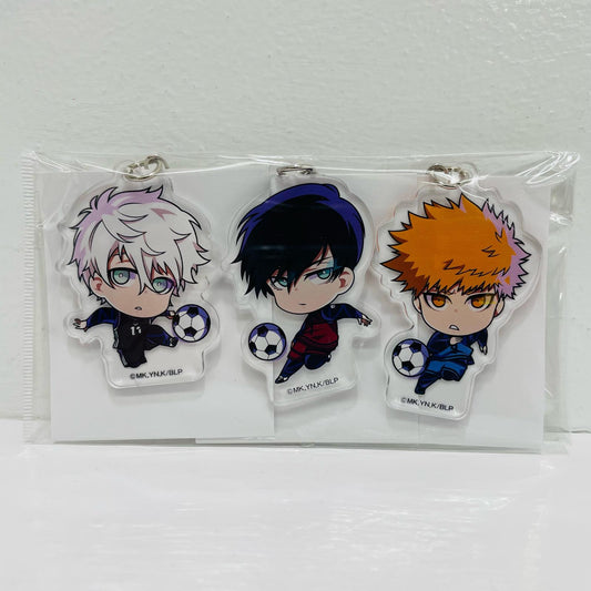 3種セット「ブルーロック たたかえっ! アクリルキーホルダーコレクション」