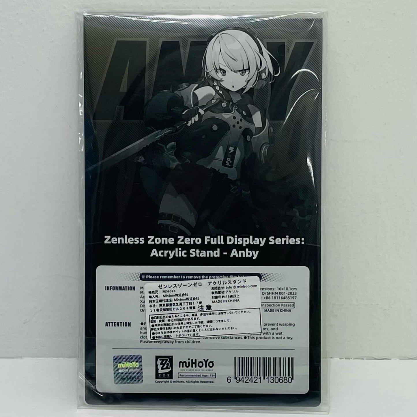 Amby Demara Standing Illustration Series Evil Rabbit Shop Character Acrylic Stand "Zenless Zone Zero"