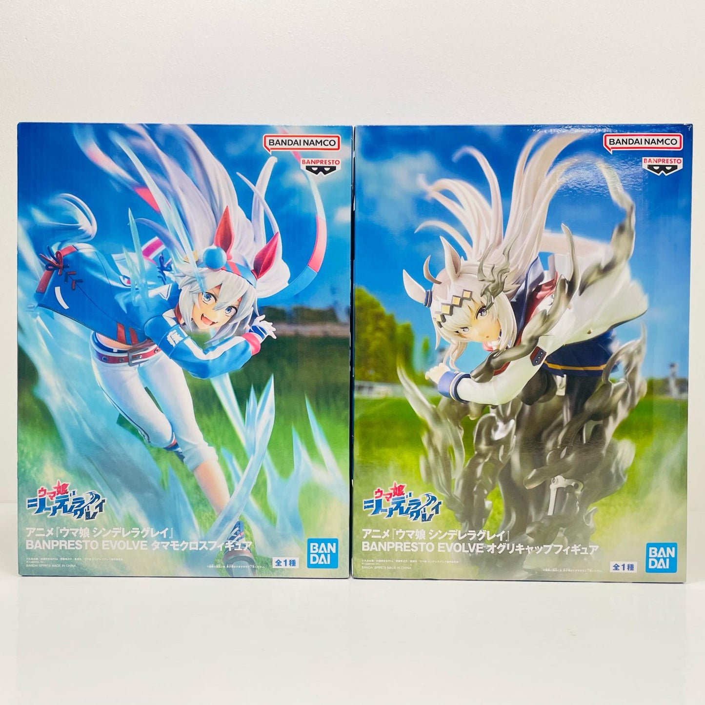 Tamamo Cross & Oguri Cap - BANPRESTO EVOLVE Figure "Uma Musume Cinderella Gray" [Figure]