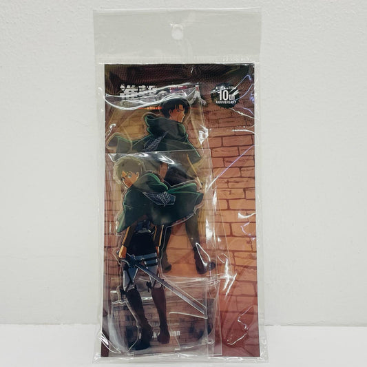 エレン・イェーガー＆リヴァイ・アッカーマン アクリルスタンド 2種セット 「進撃の巨人」 ヴィレッジヴァンガード限定