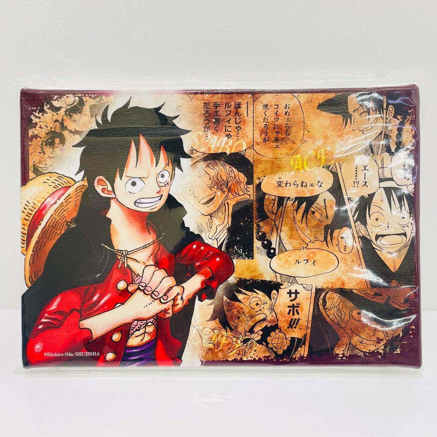 Monkey D. Luffy & Portgas D. Ace & Sabo Design Art Board "One Piece" Jump Festa 2022 Limited