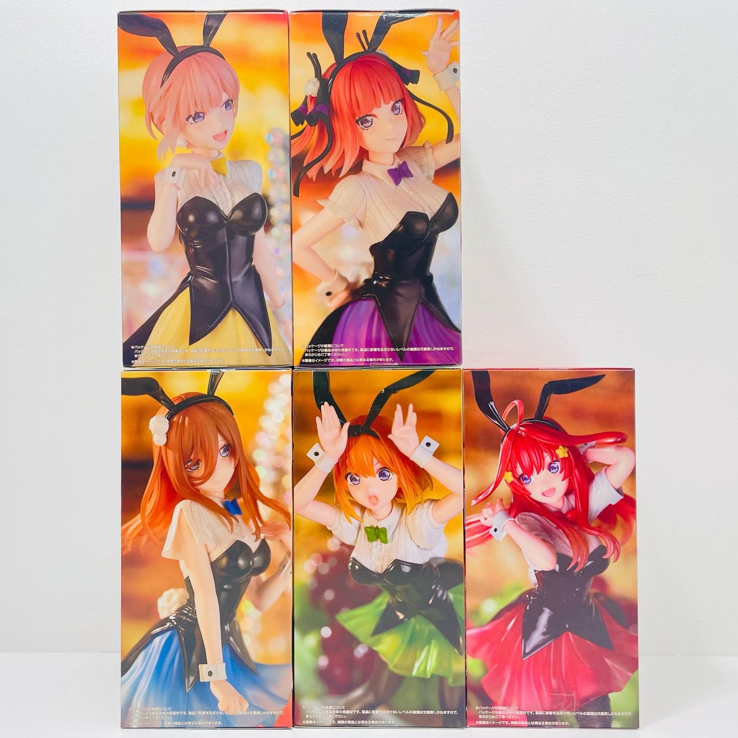 Set of 5 Types "The Quintessential Quintuplets Movie" Trio-Try-iT Figure -Itsuki Nakano: Bunny ver.- [Figure]