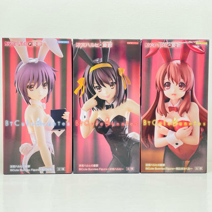 Complete Set of 3 Types - BiCuteBunnies Figure "The Melancholy of Haruhi Suzumiya" [Figure]