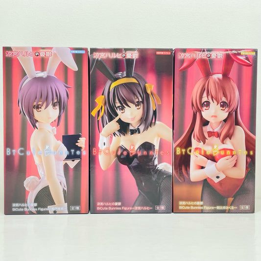 全3種セット-BiCuteBunniesFigure「涼宮ハルヒの憂鬱」【フィギュア】