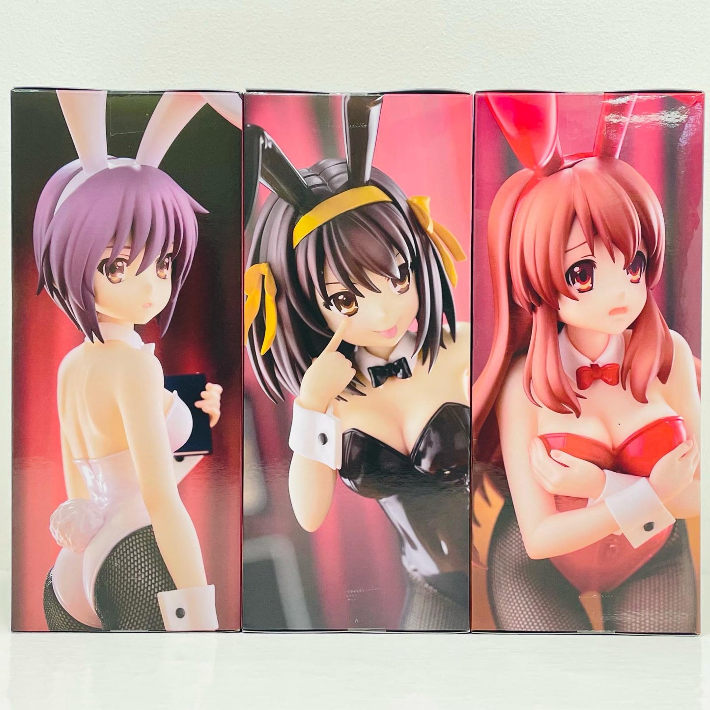 Complete Set of 3 Types - BiCuteBunnies Figure "The Melancholy of Haruhi Suzumiya" [Figure]