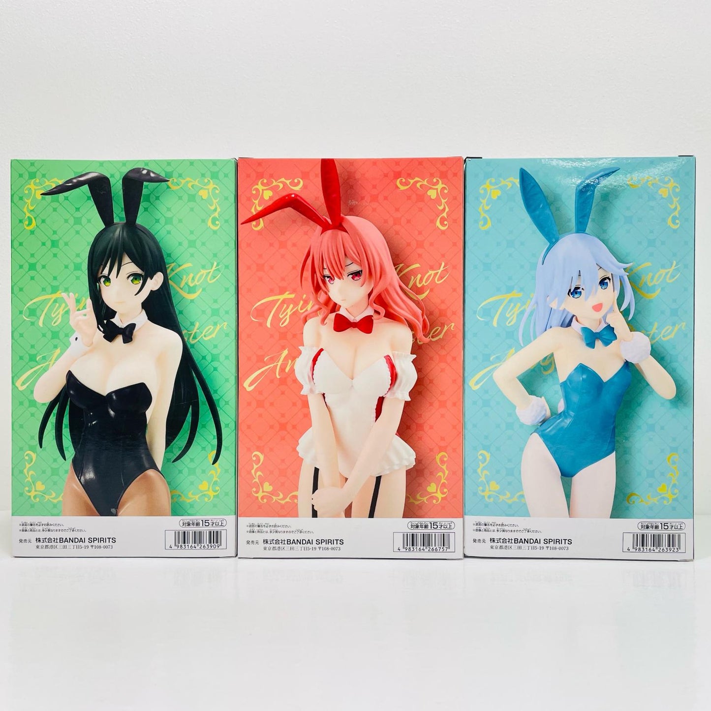 Complete set of 3 - Bunny Ver. "Amagami-san Chi no Enmusubi" [Figures]