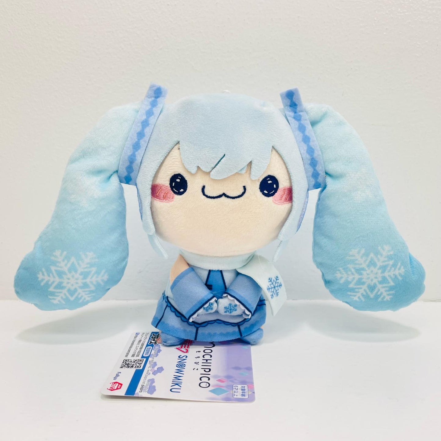 Snow Miku (A/Smiling) Mochipiko Plushie -Snow Miku Sky Town 10th ver.- "Hatsune Miku"