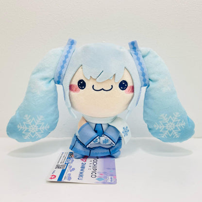 Snow Miku (A/Smiling) Mochipiko Plushie -Snow Miku Sky Town 10th ver.- "Hatsune Miku"
