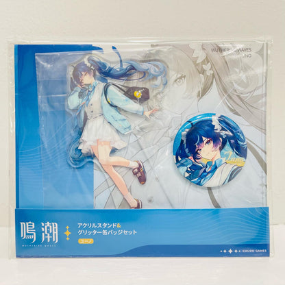 Yuno Acrylic Stand & Glitter Can Badge Set "Wuthering Waves x Lawson"