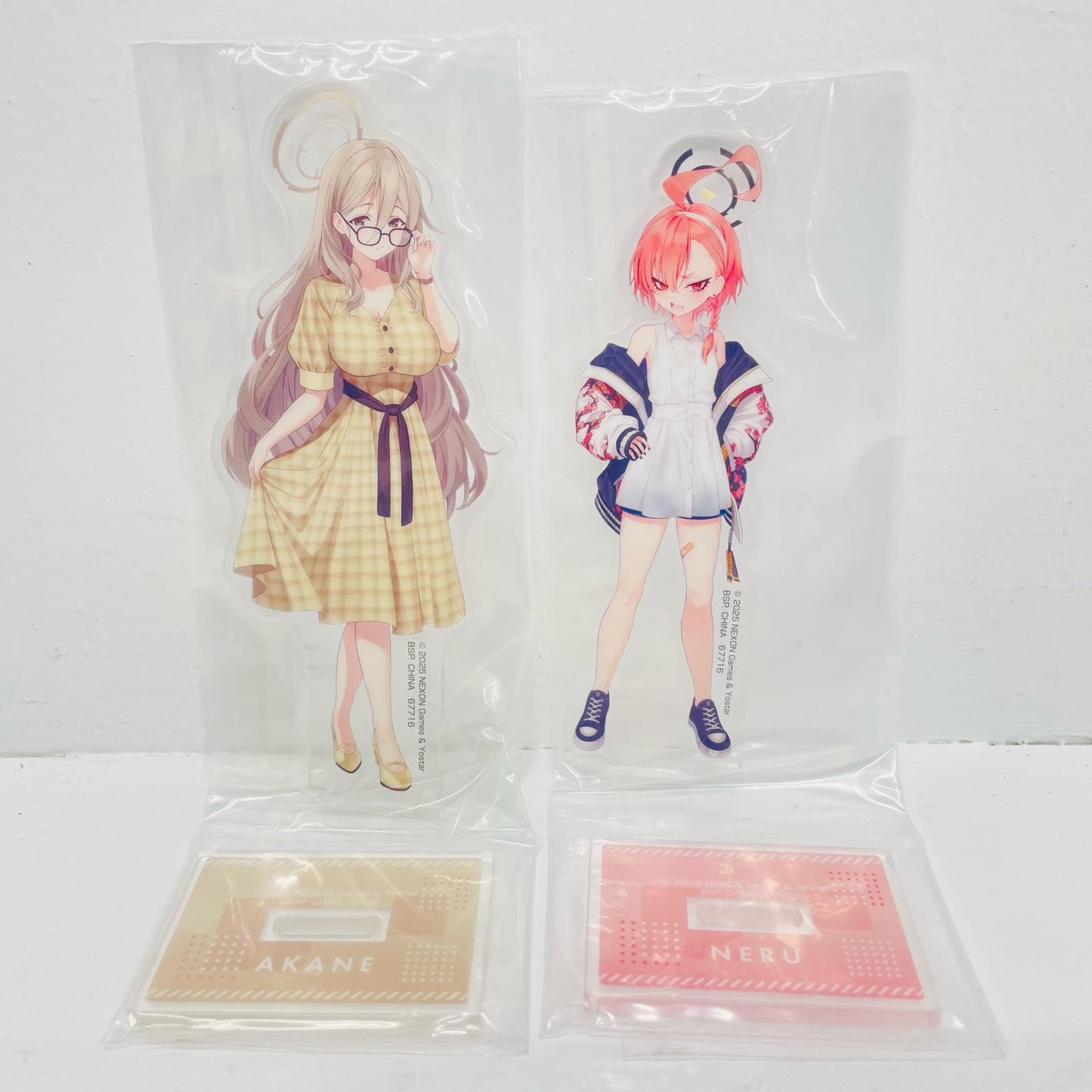 Prize I: Acrylic Stand (Cleaning & Clearing) from "Ichiban Kuji Blue Archive Vol. 2"