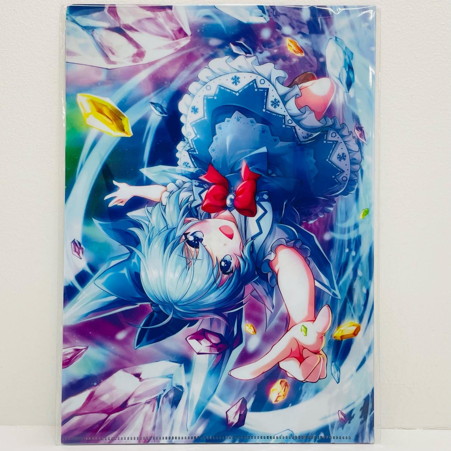 Set D: A4 Clear File Set of 3 "Touhou Danmaku Kagura Phantasia Lost" Lawson Exclusive