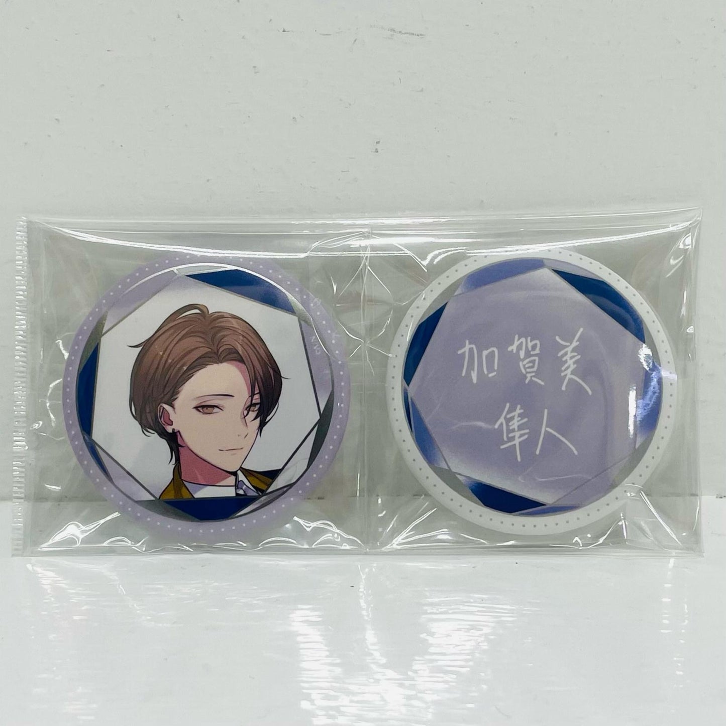 Kagami Hayato Can Badge Set "Virtual YouTuber Nijisanji 7th Anniversary"