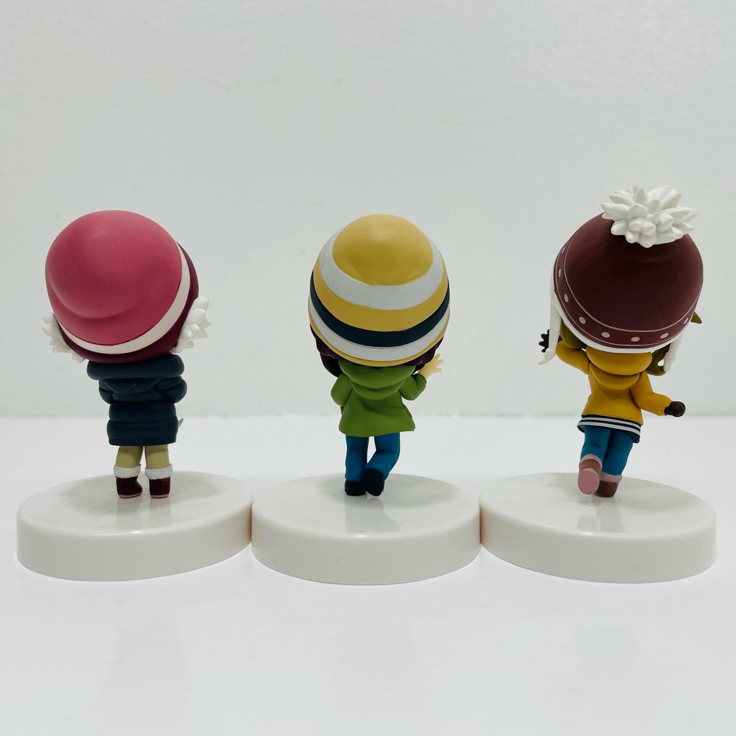 All 3 types set "Laid-Back Camp Season 2" Chobirume Figures - Nadeshiko, Rin, Ayano - [Figures]