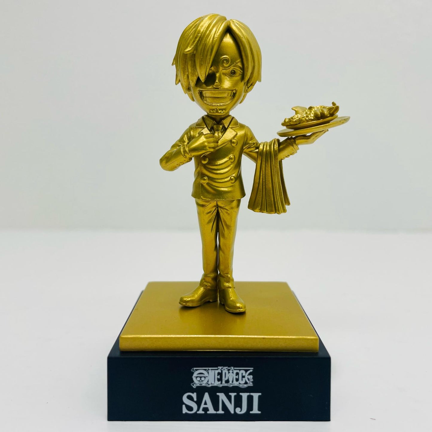 Sanji "One Piece" WCF - Kumamoto Reconstruction Project - Bronze Statue Mini Figure Store Exclusive [Figure]