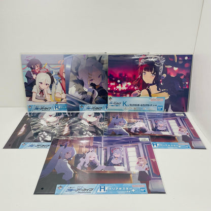 A3 Clear Poster Set of 7 "Ichiban Kuji Blue Archive"