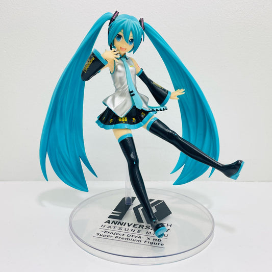 初音ミクスーパープレミアムフィギュア”初音ミク10thAnniversary”「初音ミク-ProjectDIVA-XHD」【フィギュア】