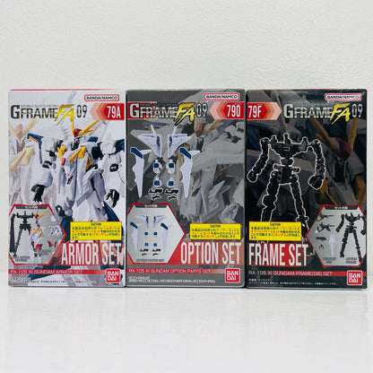 Ξ Gundam Armor + Frame + Optional Parts Set "Mobile Suit Gundam G Frame FA 09" [Figure]