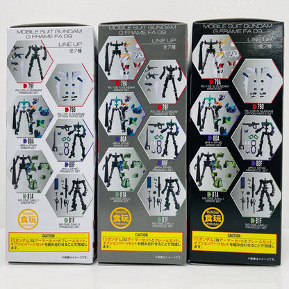 Ξ Gundam Armor + Frame + Optional Parts Set "Mobile Suit Gundam G Frame FA 09" [Figure]