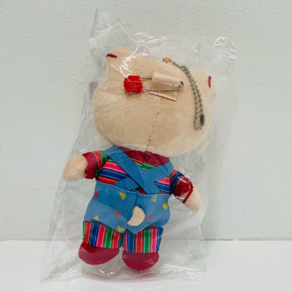 Kitty (Chucky) Plush Keychain "Hello Kitty x Child's Play" Universal Studios Japan Limited
