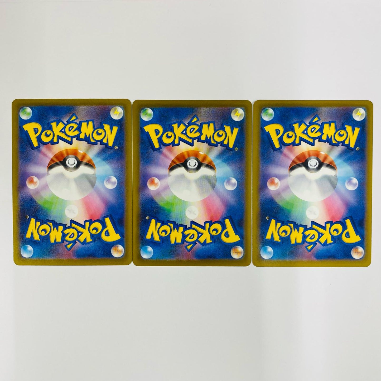 Used Ninja Spinner Big 3 Card Set AR