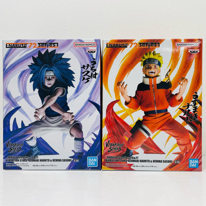 2-piece set - NARUTO 72 series - 26 & 27 VIBRATION STARS - UZUMAKI NARUTO & UCHIHA SASUKE - "NARUTO" [Figures]