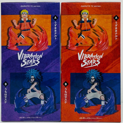 2-piece set - NARUTO 72 series - 26 & 27 VIBRATION STARS - UZUMAKI NARUTO & UCHIHA SASUKE - "NARUTO" [Figures]