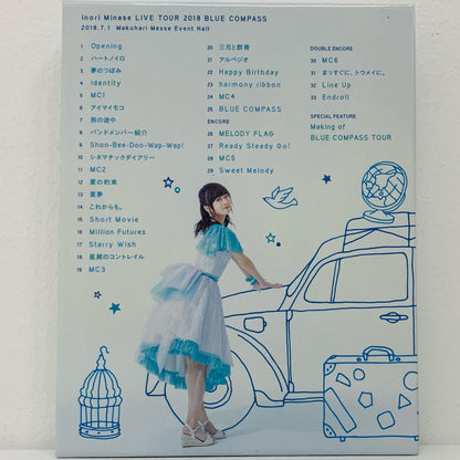 邦楽Blu-ray Disc | Inori Minase LIVE TOUR 2018 BLUE COMPASS