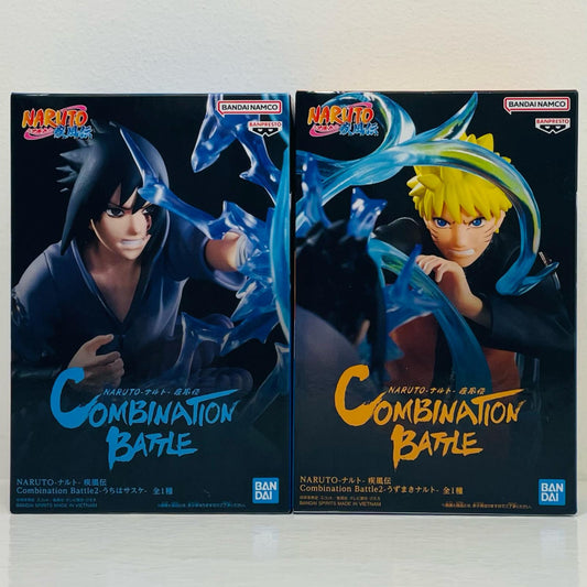 うずまきナルト&うちはサスケ-CombinationBattle2「NARUTO-ナルト-疾風伝」【フィギュア】