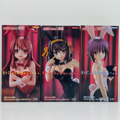 全3種セット-BiCuteBunniesFigure「涼宮ハルヒの憂鬱」【フィギュア】