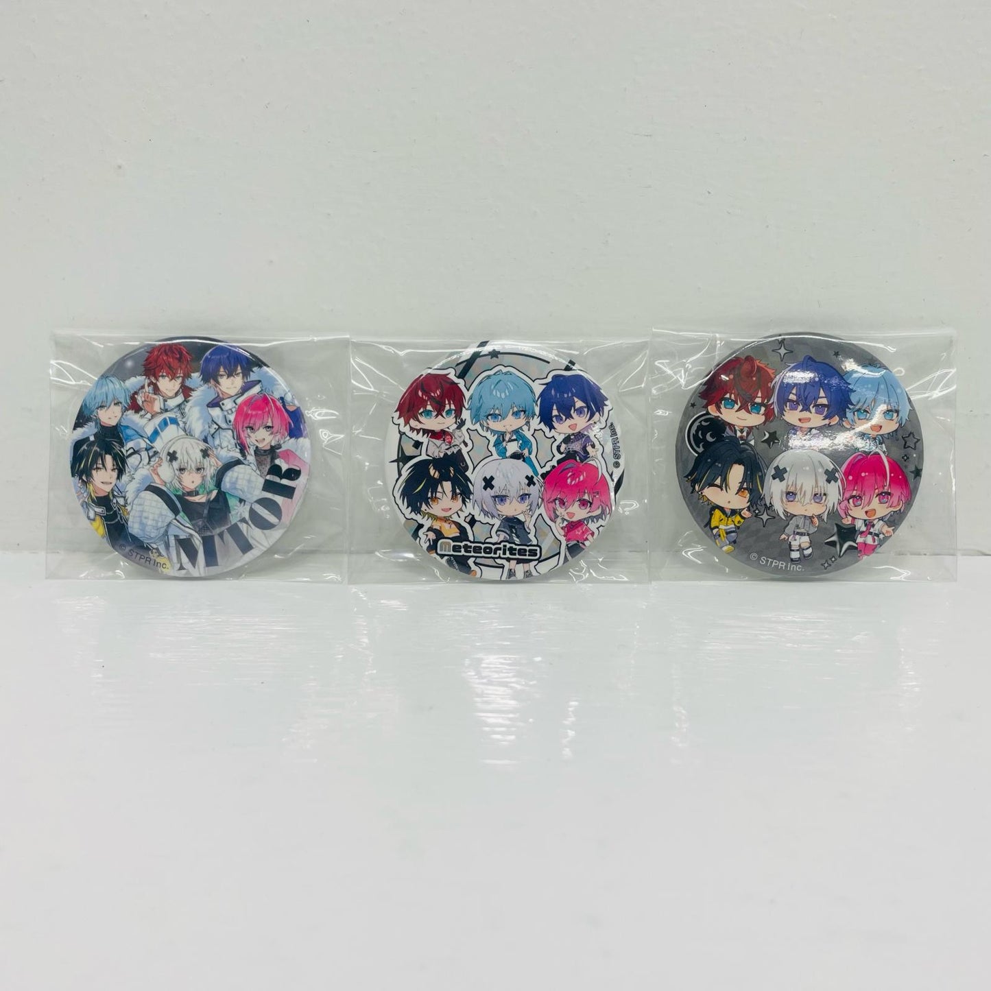 めておら - Meteorites - 集合 缶バッジ 3個セット