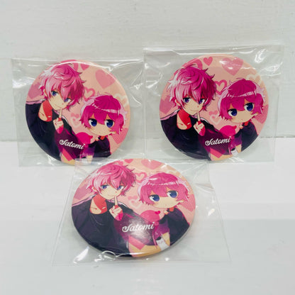 【シークレット】さとみ 缶バッジ 「さとみ