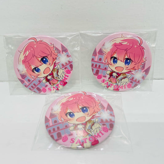 さとみ/SD 缶バッジ 「すとろべりーめもりー