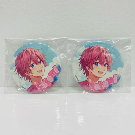 さとみ缶バッジ 等身 「2021 summer オフィシャル