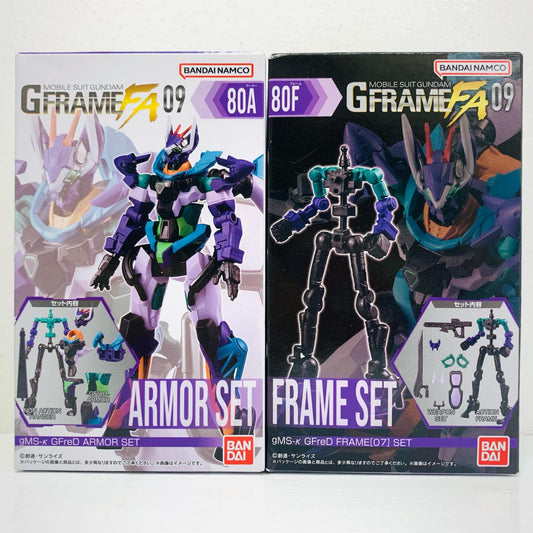GFreD アーマー+フレームセット 「機動戦士ガンダム GフレームFA 09」【フィギュア】