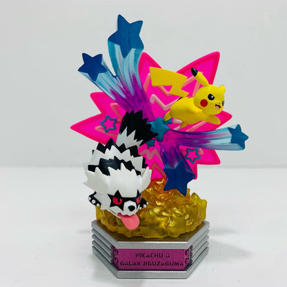 1.ピカチュウ＆ガラルジグザグマ 「ポケットモンスター POKEMON NEON PARTY★」【フィギュア】