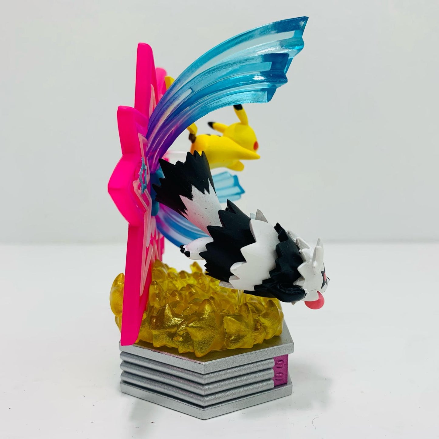 1.ピカチュウ＆ガラルジグザグマ 「ポケットモンスター POKEMON NEON PARTY★」【フィギュア】