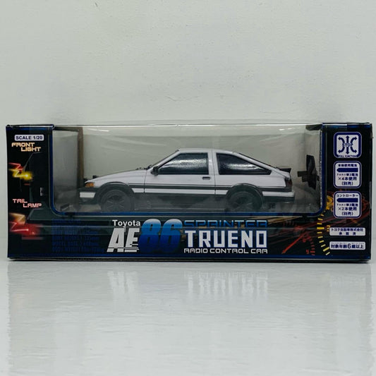 1/20 トヨタ AE86 スプリンター トレノ 極限 カスタムタイプ(ホワイト×ブラック) 27MHz仕様