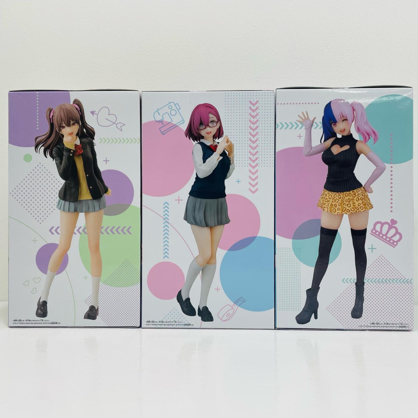 3体セット-私服ver.GLITTER&GLAMOURS「2.5次元の誘惑」【フィギュア】