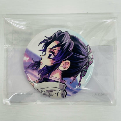 F賞 胡蝶しのぶ 箔押し44mm缶バッジ 「劇場版 鬼滅の刃 無限城編 しのぶとカナエ WEBSHOPくじ」
