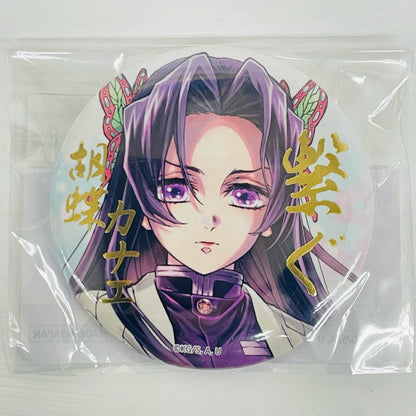 E賞 胡蝶カナエ 箔押し57mm缶バッジ 「劇場版 鬼滅の刃 無限城編 しのぶとカナエ WEBSHOPくじ」