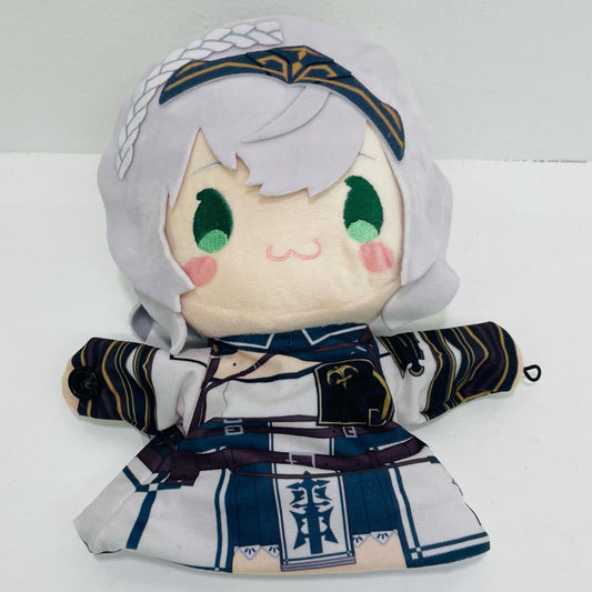 白銀ノエル パペットぬいぐるみ 「バーチャルYoutuber ホロライブプロダクション」